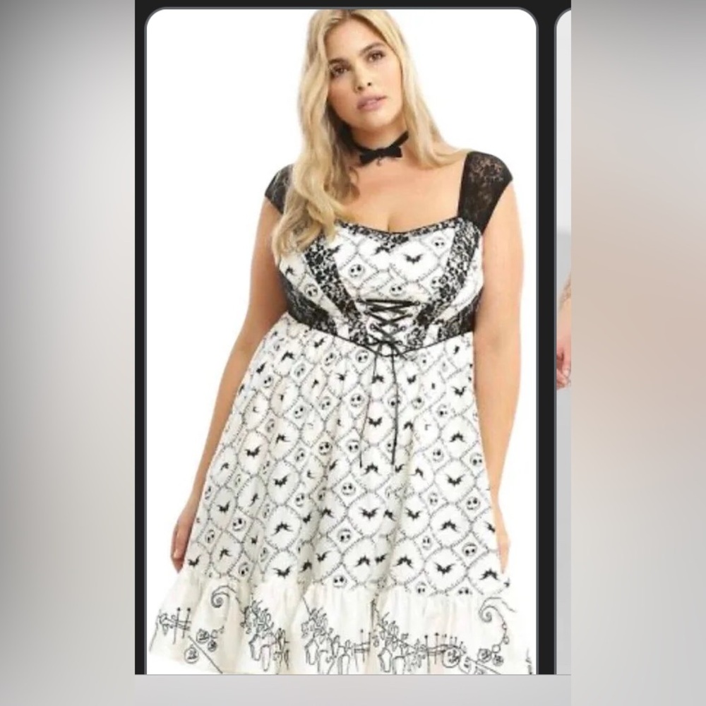 Torrid Disney‎ NBC Dress Nightmare Before Christmas Jack